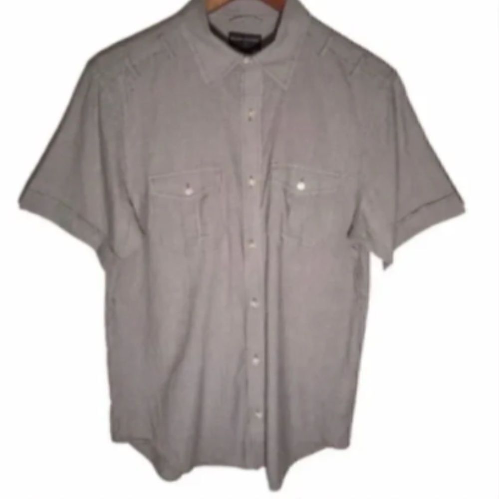 Banana Republic Short Sleeve Button Down